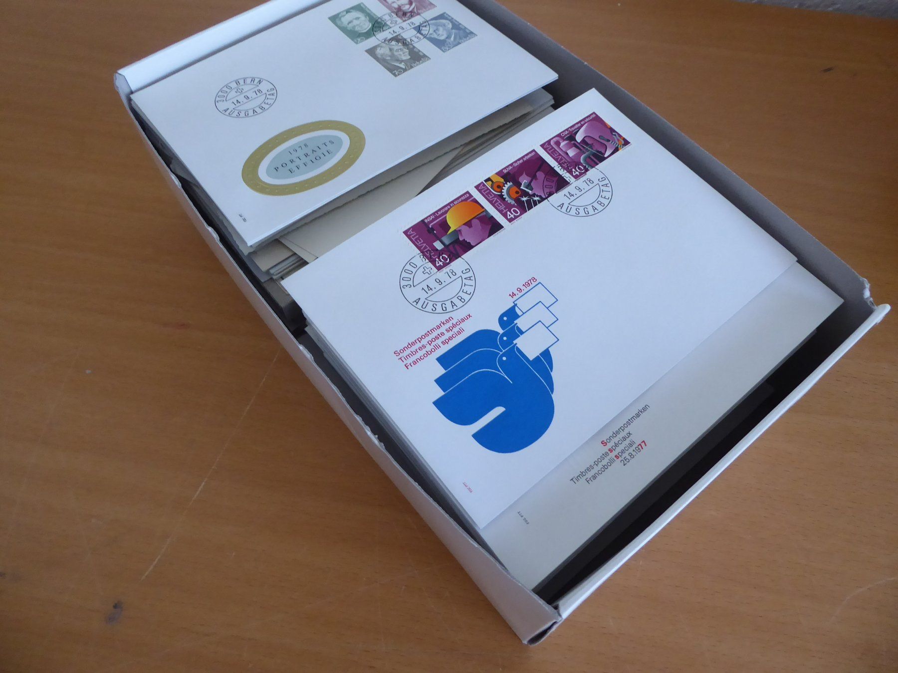 Alle Briefmarken: Posten Schweiz – Gebraucht aus Rothrist von swisstools