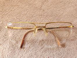 Rare ! Lunettes Vintage Cartier Paris Titanium 140 – Or & Ti