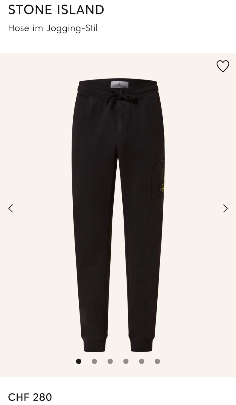 Stone Island Pantaloni: Stone Island Jogginghose – Usato da Rheinfelden venduto da Fairness020 4