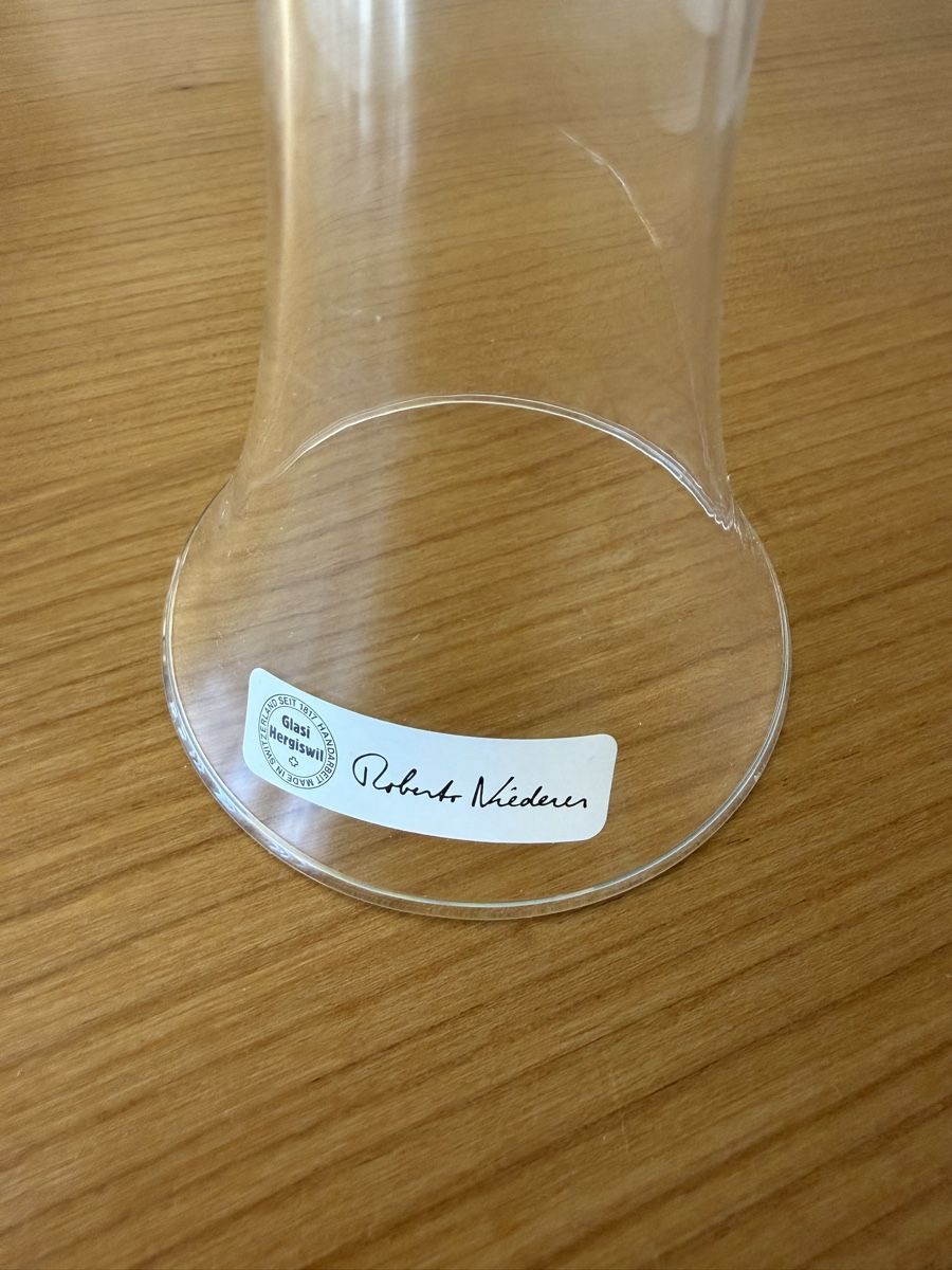 Glasi Hergiswil Portacandele: Glas Kerzenhalter von Roberta Niederer – Usato da Uster venduto da eli_c5fv 2