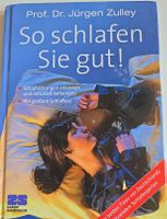 Buch "So schlafen Sie gut!" von Prof. Dr. Jürgen Zulley