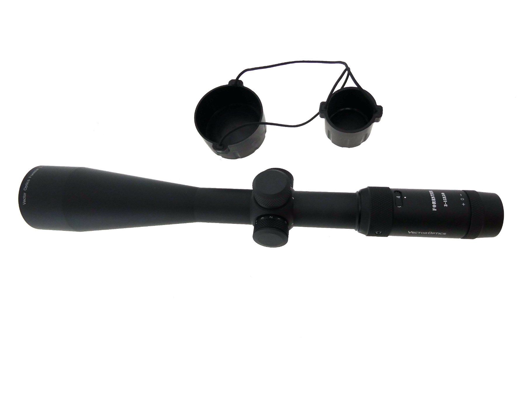 Telescopi: Zielfernrohr Vector Optics 3-15x50 Forester mit 30mm Ringen – Nuovo e nell'imballaggio originale da Brislach venduto da Afa_gmbh