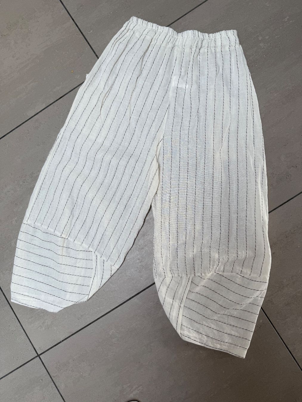 Pantaloni: Schlupfhose aus Leinen/ Baumwolle/ Polyester – Nuovo (secondo la descrizione) da Sigriswil venduto da ck56 1