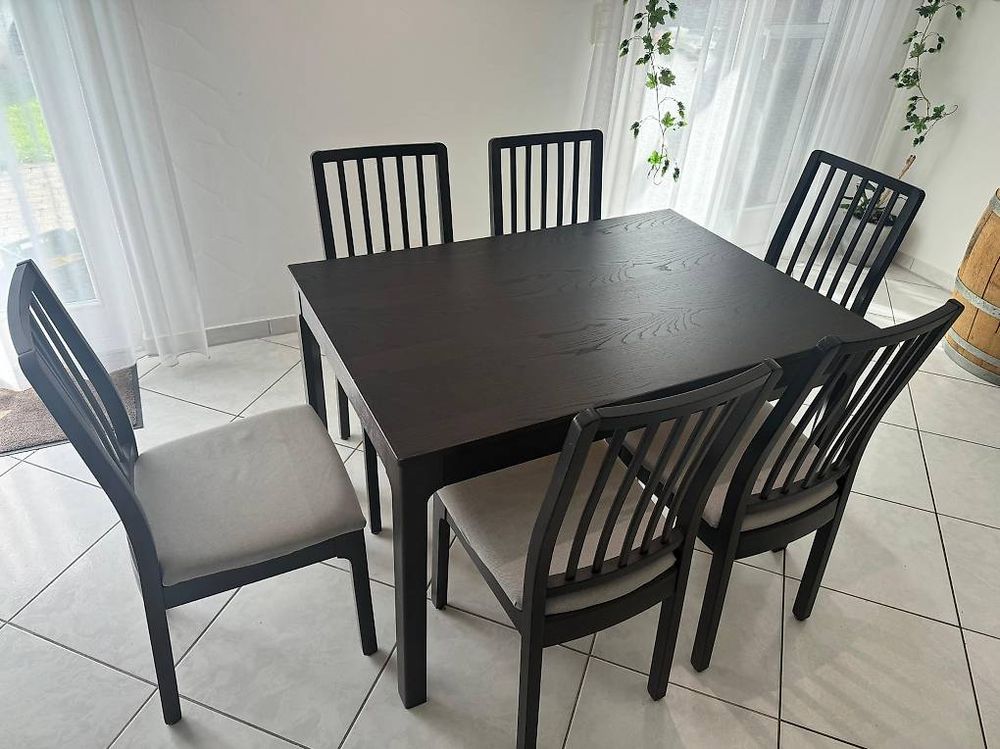 Tische: Tisch ausziehbar schwarz 80 x 120 cm – Gebraucht aus Zürich von Alexdroogs 2