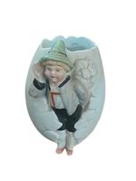 Eierbecher Porzellanfigur antik