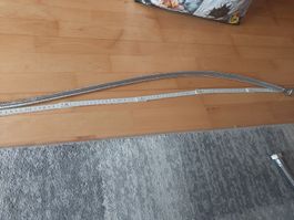 Panzerschlauch Edelstahl 1m90cm