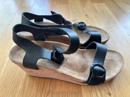 Papillio Sandalen Grösse 43 schwarz wie Neu