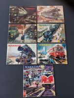 Märklin H0: 7 x catalogues, 1950 - 1962