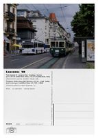 Lausanne St-Paul Trolleybus TL NAW BT5-25 + Bahn LEB Be 4/4