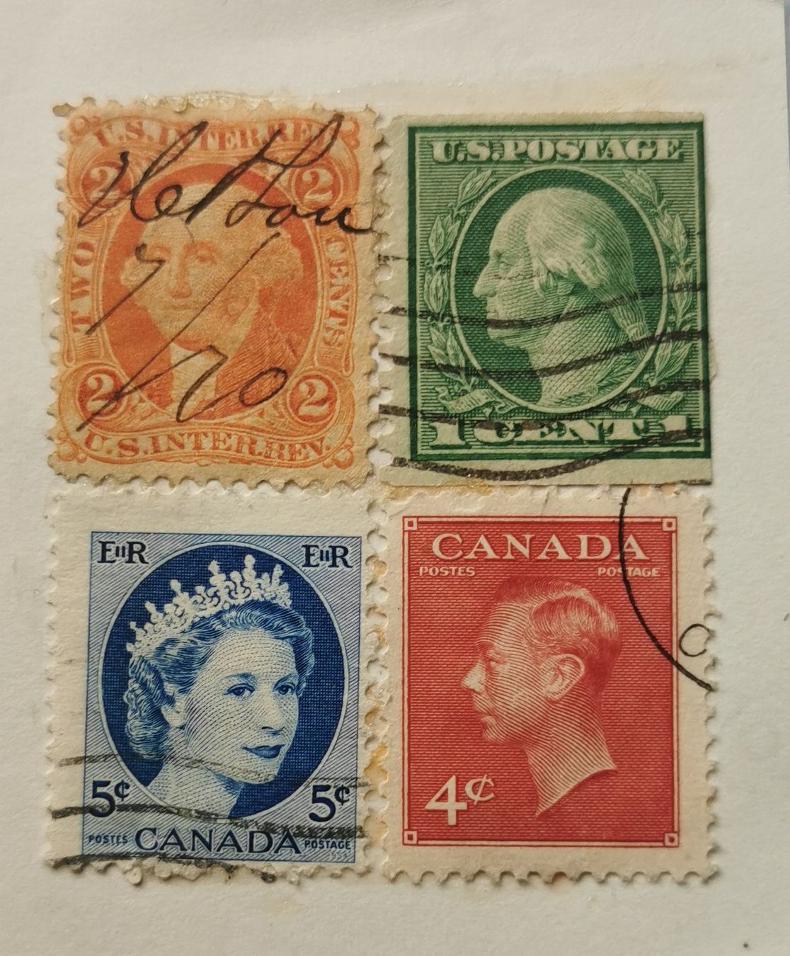 Tous les timbres: USA und Canada mit Steuermarke – D'occasion à Aadorf par Chnorli-Furz