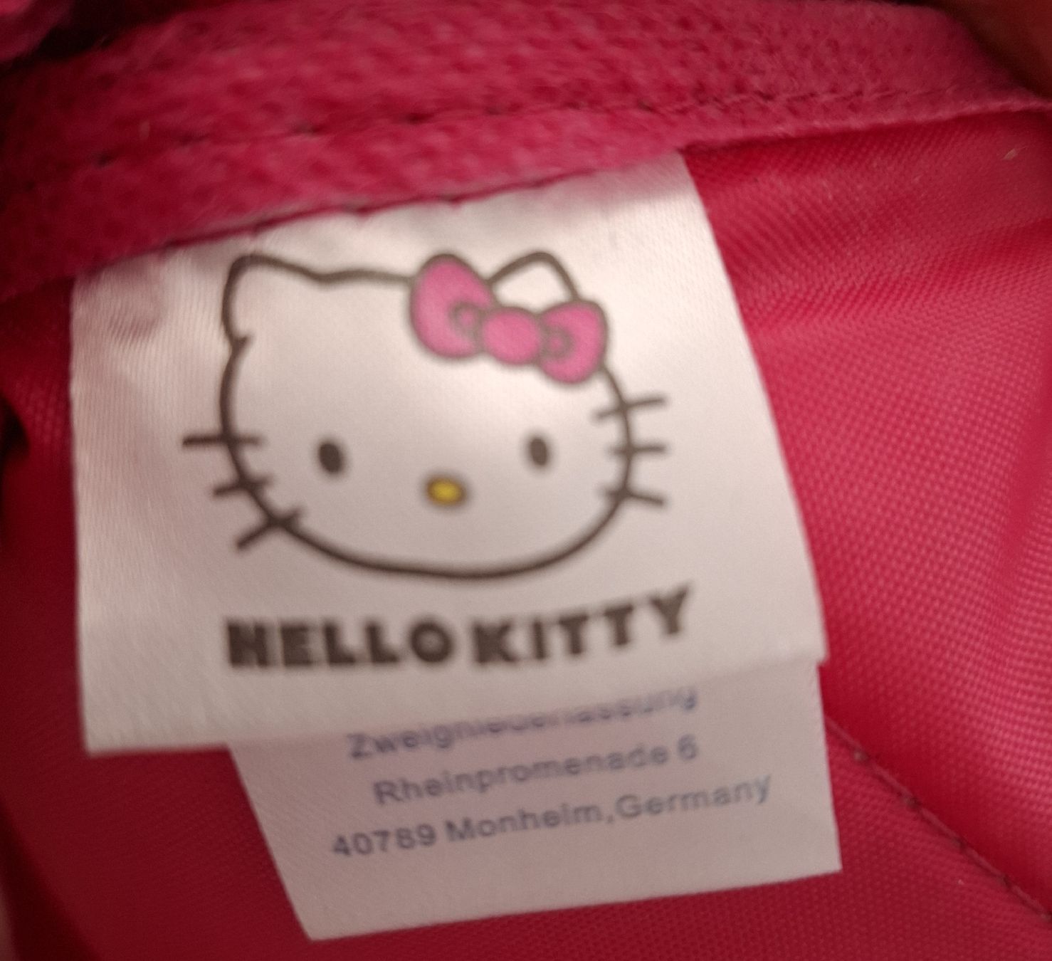 Hello Kitty Borse & Zaini: Kinder-Rucksack HELLO KITTY pink – Usato da Thun venduto da lede 7