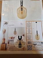 Deckenlampe Glas kl.