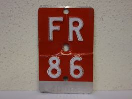 FR 86 VELONUMMER - FAHRRADSCHILD