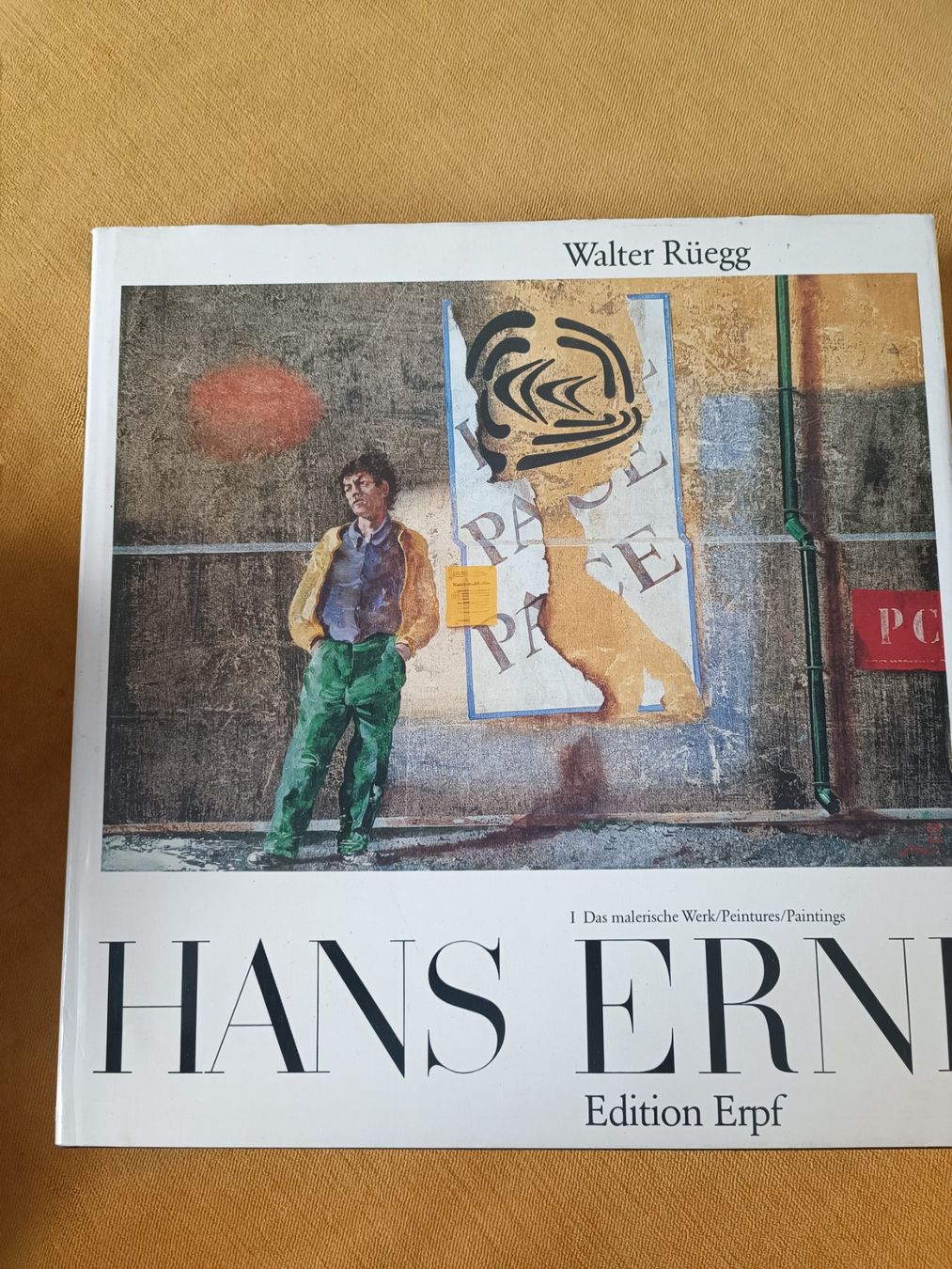 Dipinti: Hans Erni - handsigniert mit Zeichnung – Usato da Menziken venduto da Artographs 1