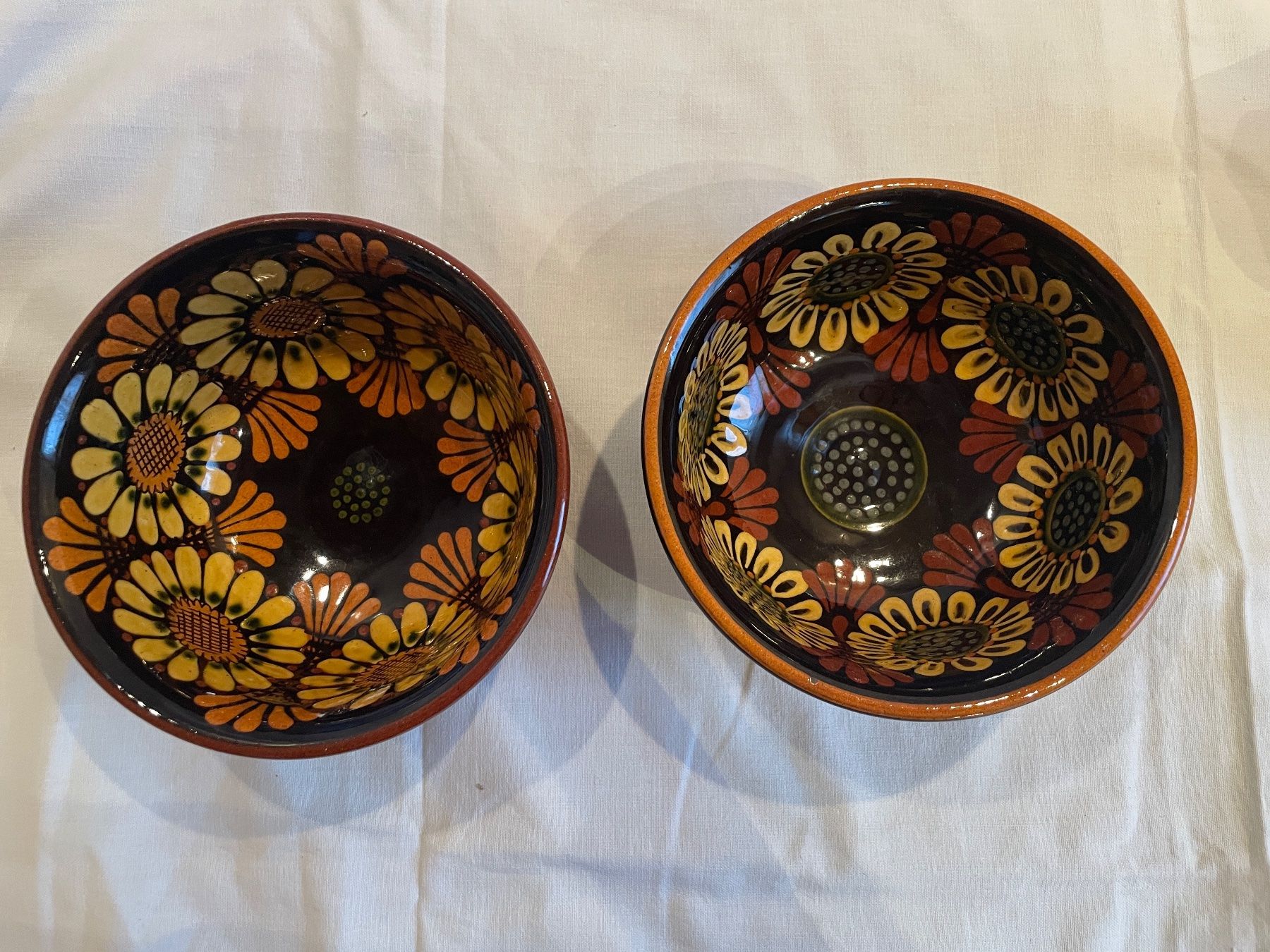 Set di piatti: Peter Reber Töpferei - Bauernmalerei - Set – Usato da Kleinlützel venduto da Schatzkiste_Laufen 4
