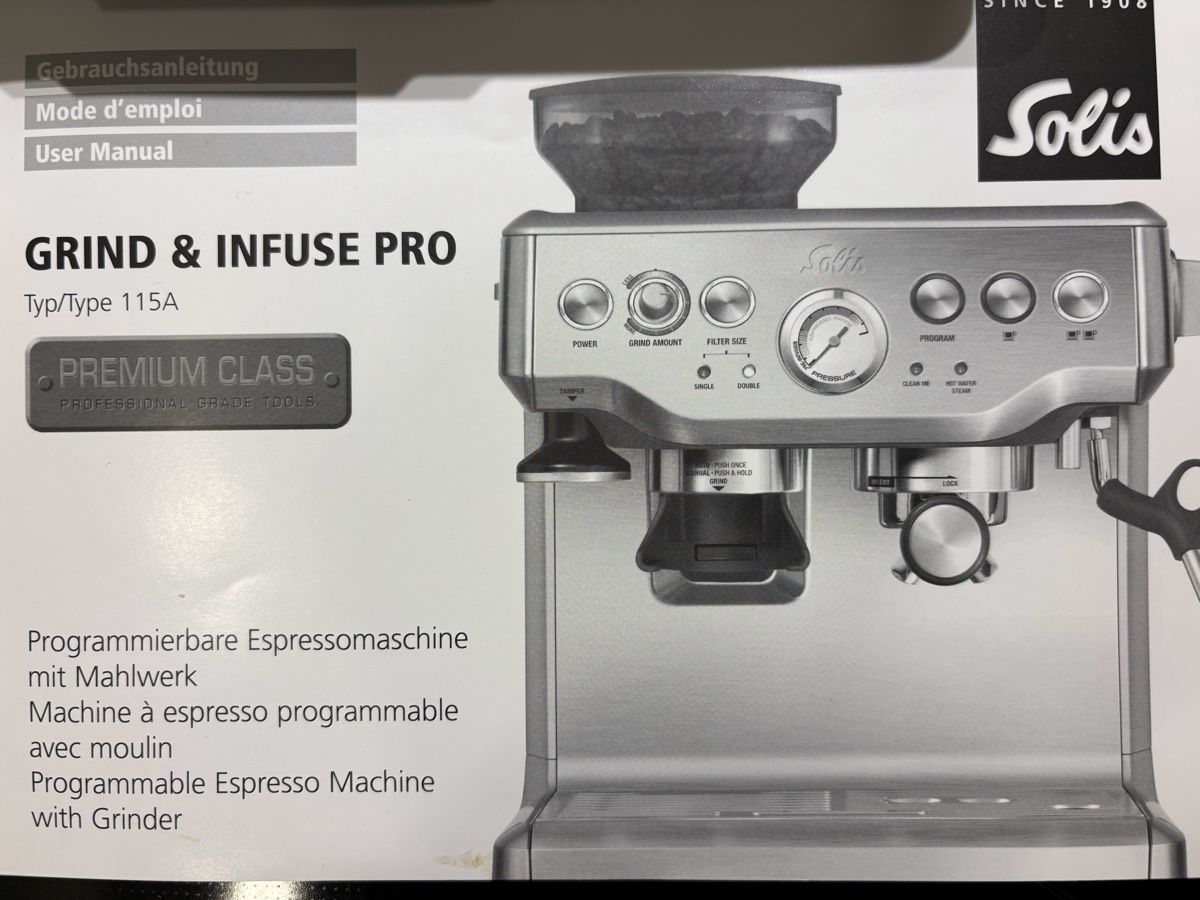 Solis Machines à café & Machines à expresso: SOLIS GRIND&INFUSE PRO TYP/TYPE 115A – D'occasion à Bern par MarleneLivia 2