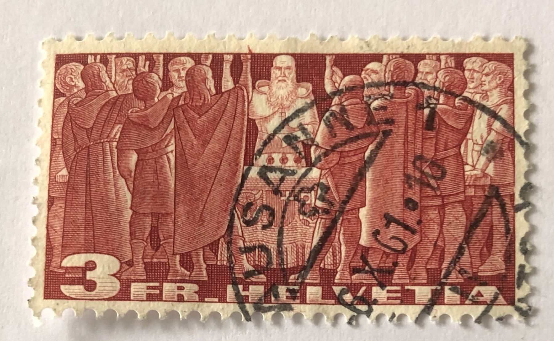 Tutti i francobolli: Nr. 216 mit Stempel     – Usato da Aarau venduto da Billa007