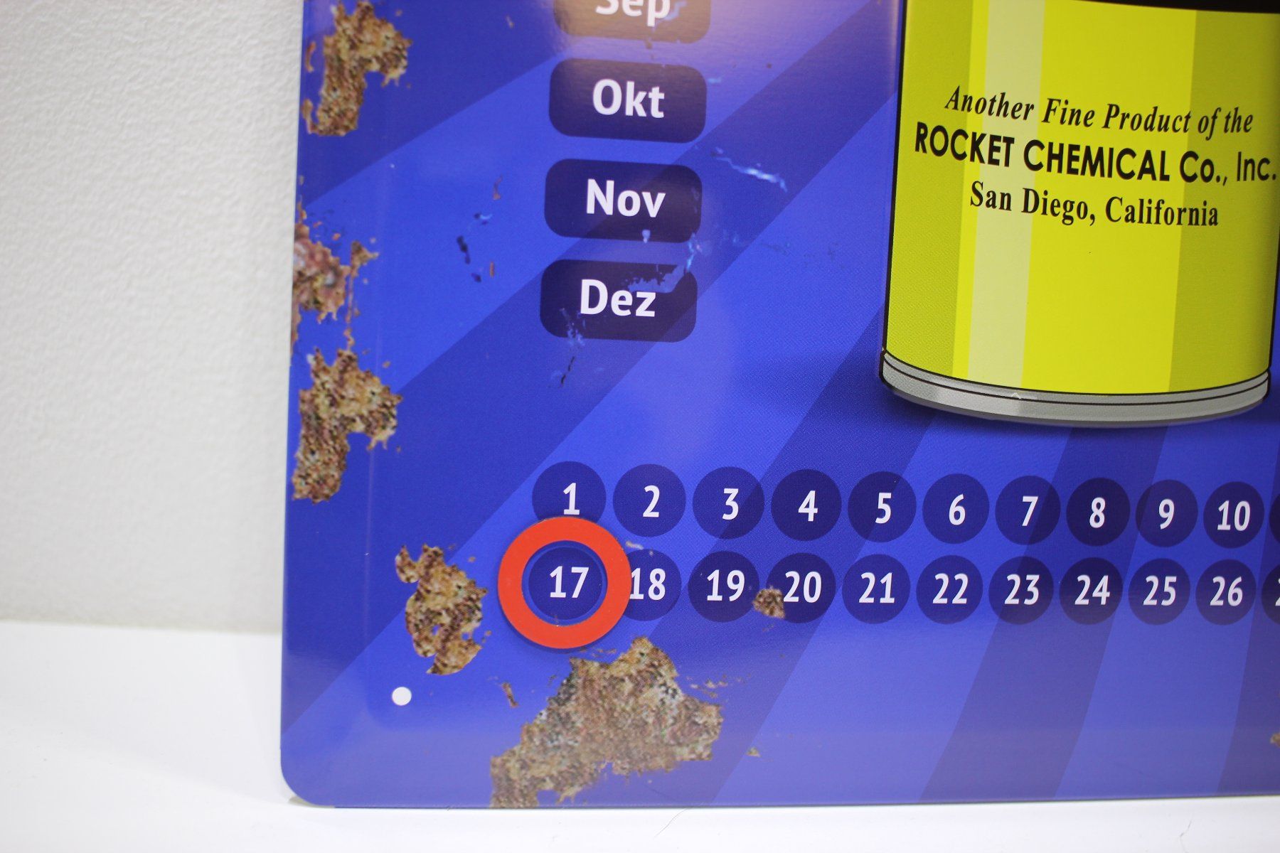 Schilder: Werbekalender Blechschild WD40 Replika – Neu und originalverpackt aus Kägiswil von nick333 1