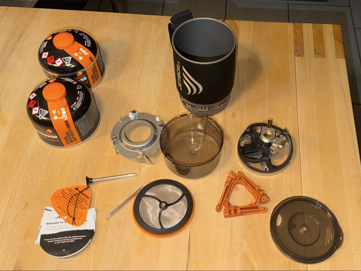Bollitori: JETBOIL MicroMo. Campingkocher – Usato da Eschenbach SG venduto da Bueechi 5