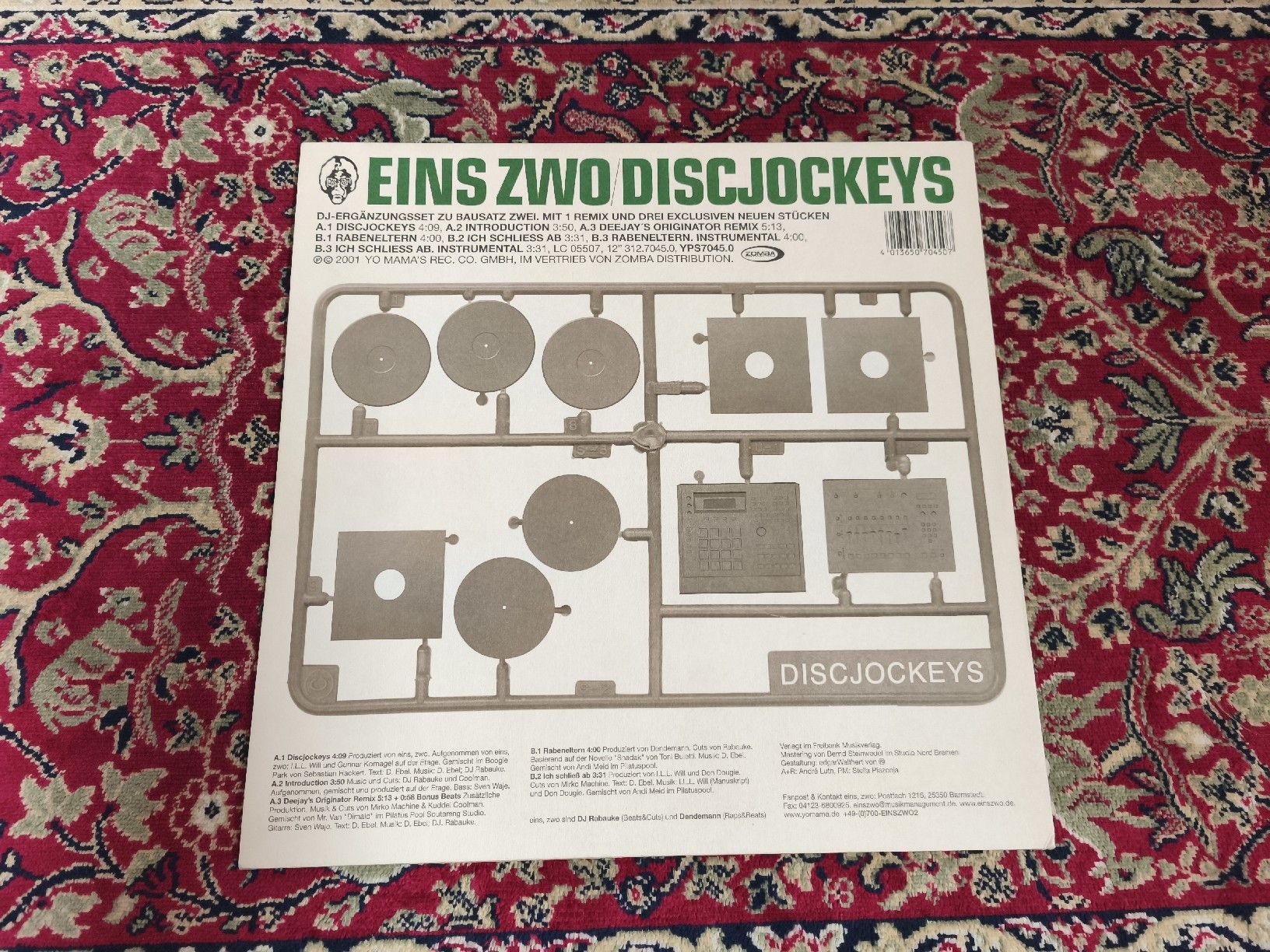 Vinyles: Eins , Zwo - Discjockeys – D'occasion à Kandersteg par digginblackpearlz 1