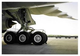 SWISS  ✈  B-777 300 ER / Fahrwerk