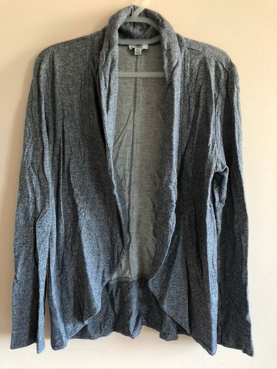 Gilet Cardigan Gris Chiné Kaporal - Modèle Déstructuré Taille L - Excellent état