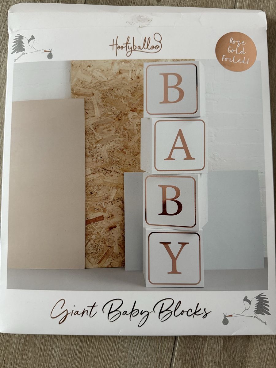 Alle Dekorationen: Babyshower Party – Neu und originalverpackt aus Pfaffnau von M_LU
