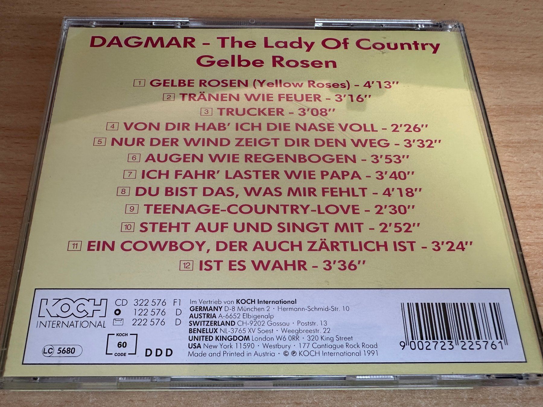 CDs: Dagmar – Gelbe Rosen – D'occasion à Rikon im Tösstal par Alpenmutz 1