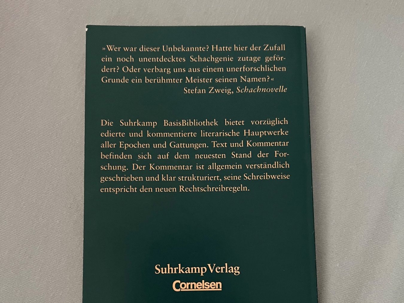 Libri: Buch: Schachnovelle – Usato da Abtwil SG venduto da chi_yh9f 1