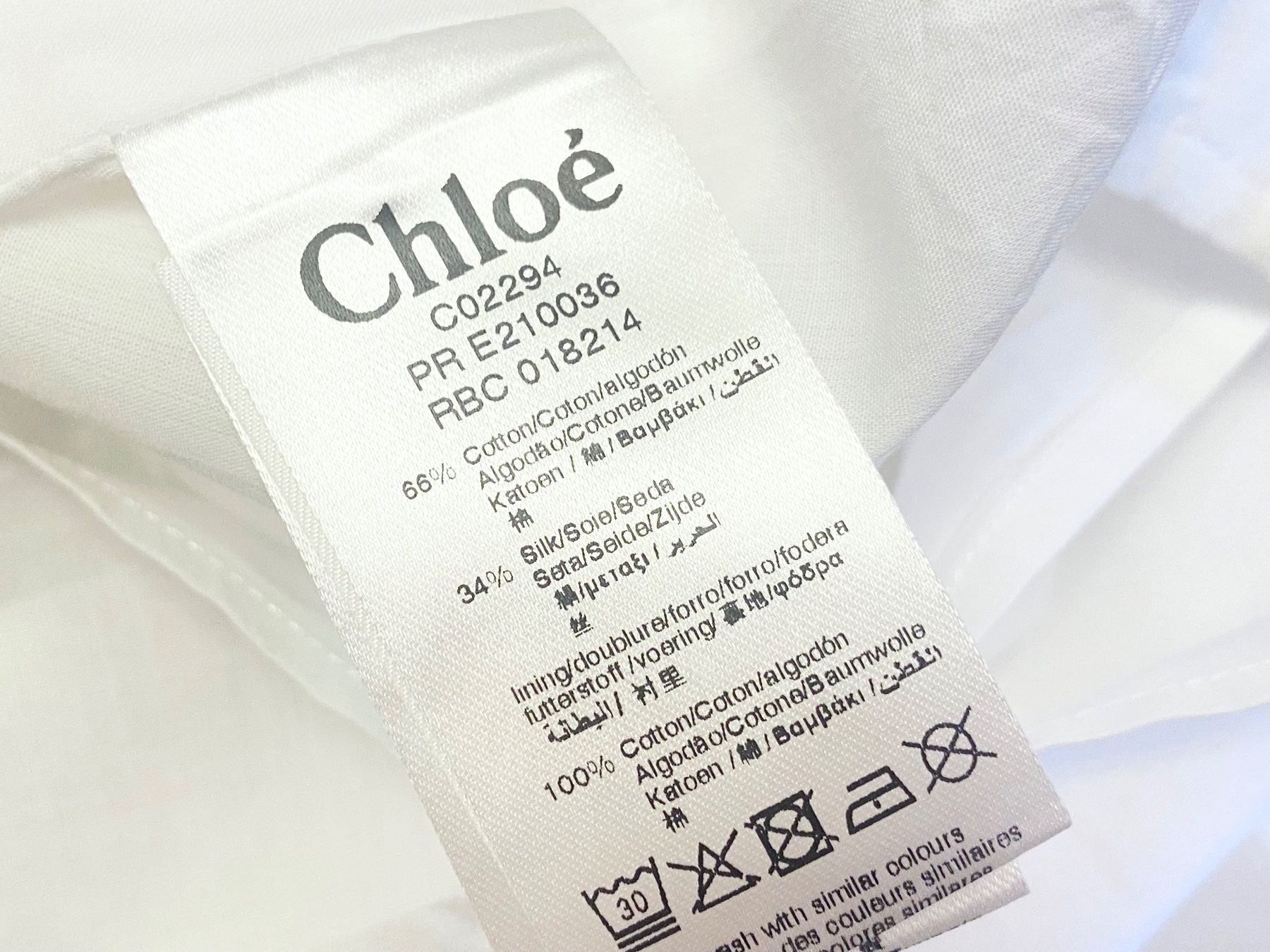 Chloé Vestiti & Gonne: Chloe, Kleid, Gr. 74/80, Baumwolle – Usato da Zürich venduto da Pokimoki_1 6