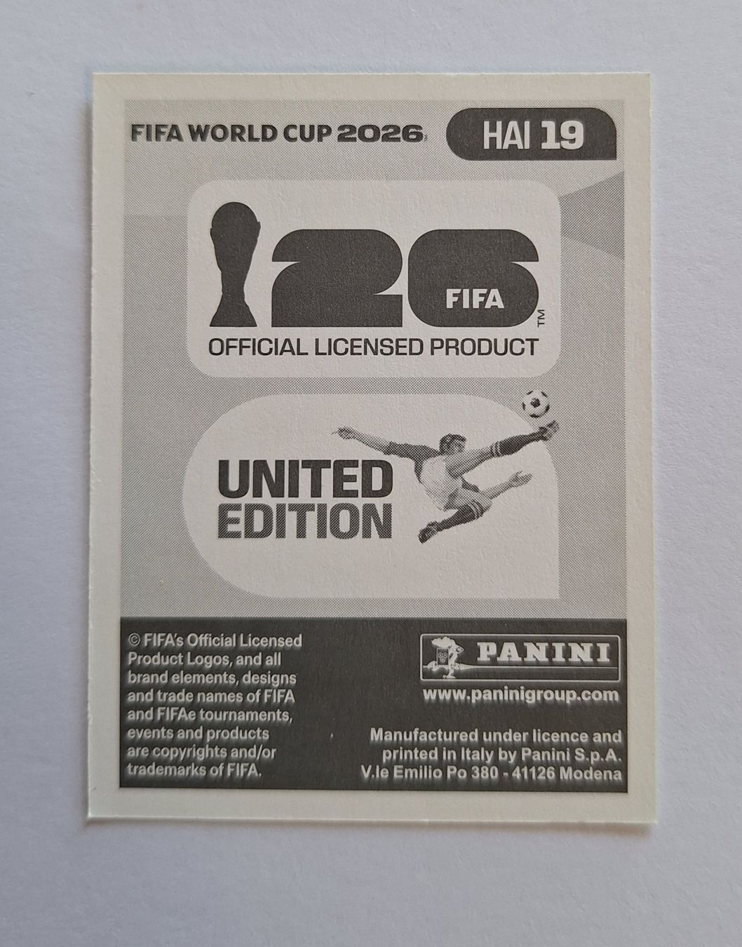Panini Carte collezionabili: Panini Louicius Deedson HAI 19 – Nuovo (secondo la descrizione) da Romanens venduto da Crocette 1