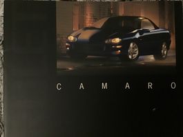 Chevrolet Camaro Verkaufsprospekt 24 Seiten Modelljahr 2001