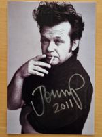 John Mellencamp, Original Autogramm auf Foto in s/w