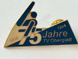 1 Pin TV Oberglatt 75 Jahre
