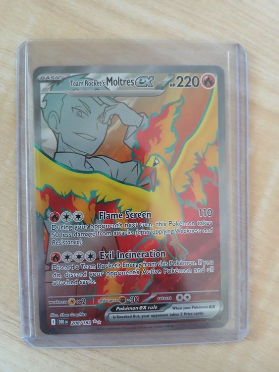Pokemon Team Rockets Moltres Ex 208 Destined Rivals EN (Gebraucht) in ...