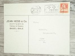 TR20 Enveloppe + Timbre Suisse 1933