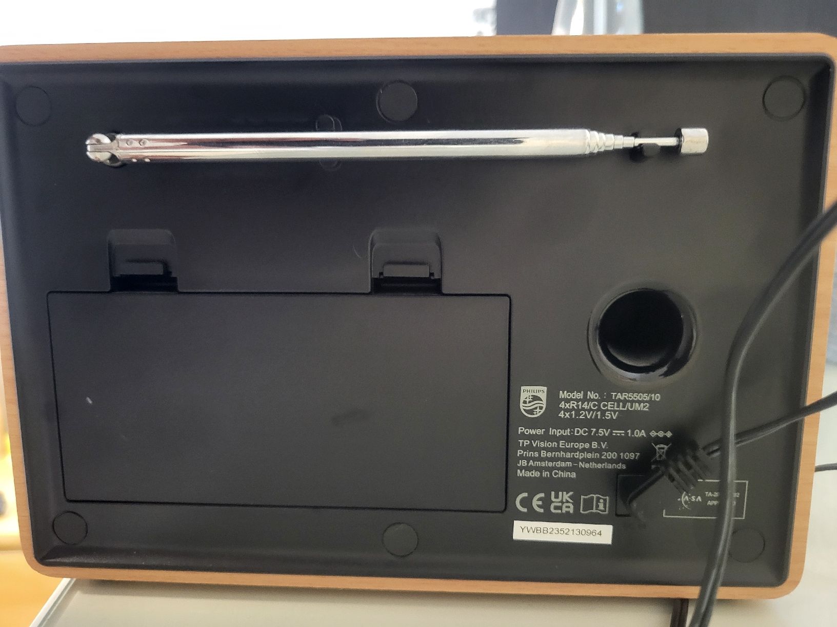 Philips Radios: Radio Philips TAR5505/10 DAB+ Bluetooth Holzgehäuse – D'occasion à Flawil par Hamdia12 4