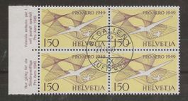 1949 : Flugpost Nr. F45 im VB, Ersttag