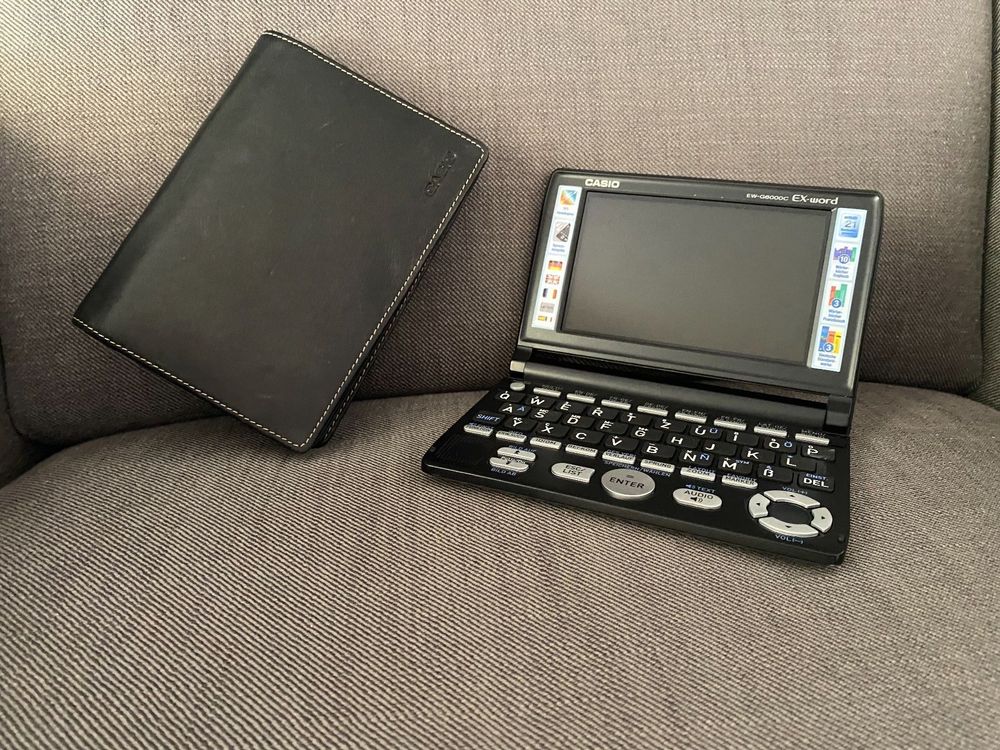Casio ew-6000c Elektronisches Wörterbuch EN DE FR + ES IT (Gebraucht ...