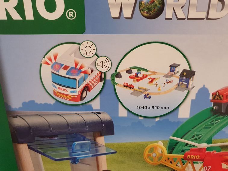 Brio Giocattoli: Neu - Brio - 36025 - Rescue Team Train Set – Nuovo e nell'imballaggio originale da Dagmersellen venduto da Jarsetz_Restposten 1