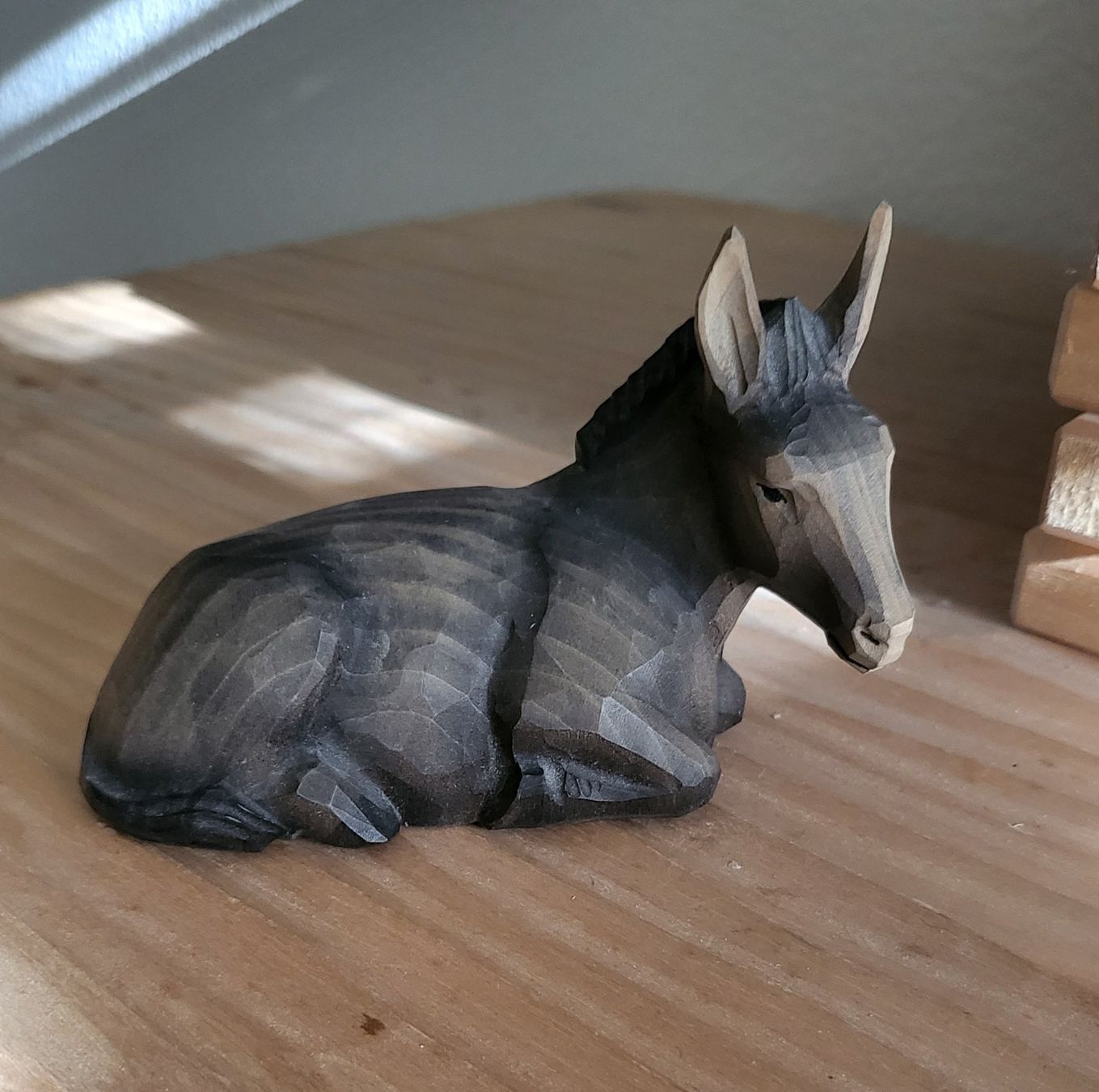Figuren: original Brienzer Krippenfigur Esel – Gebraucht aus Opfikon von Chbe62