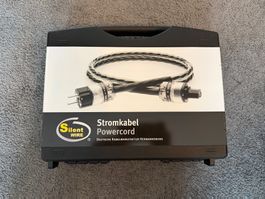Stromkabel Silent Wire Powercord 1,5 Meter Netzkabel CH
