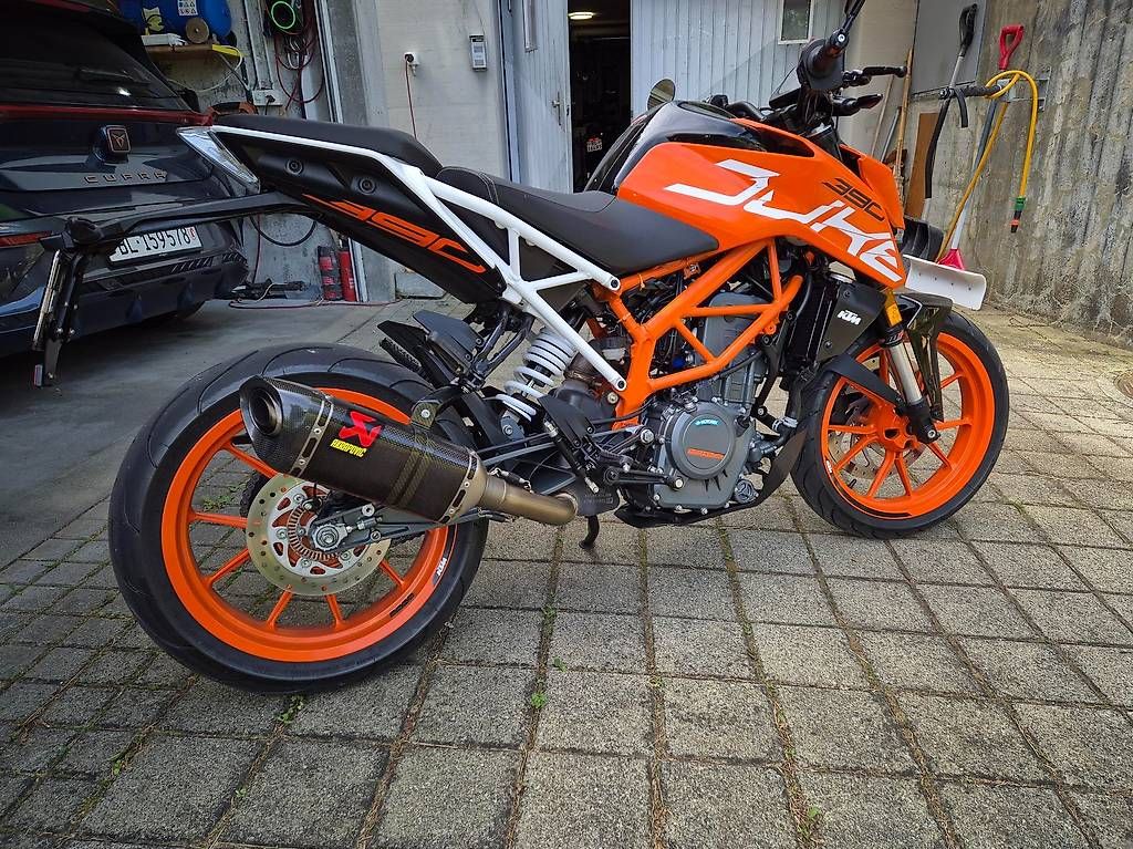 Route: KTM Duke 390 32kW – D'occasion à Waldenburg par cedric24 1