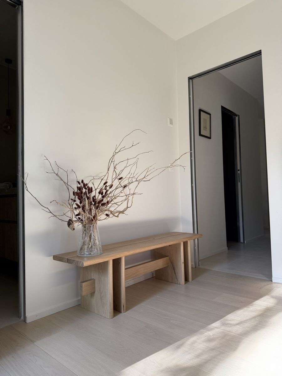 Panchine: Solid oak wood bench - Japandi style – Nuovo e nell'imballaggio originale da Corsier GE venduto da Karol_save_planet 9