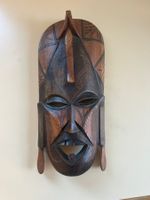 Afrika Holzmaske, Jambo Kenia 1988, Rarität, Wanddeko!
