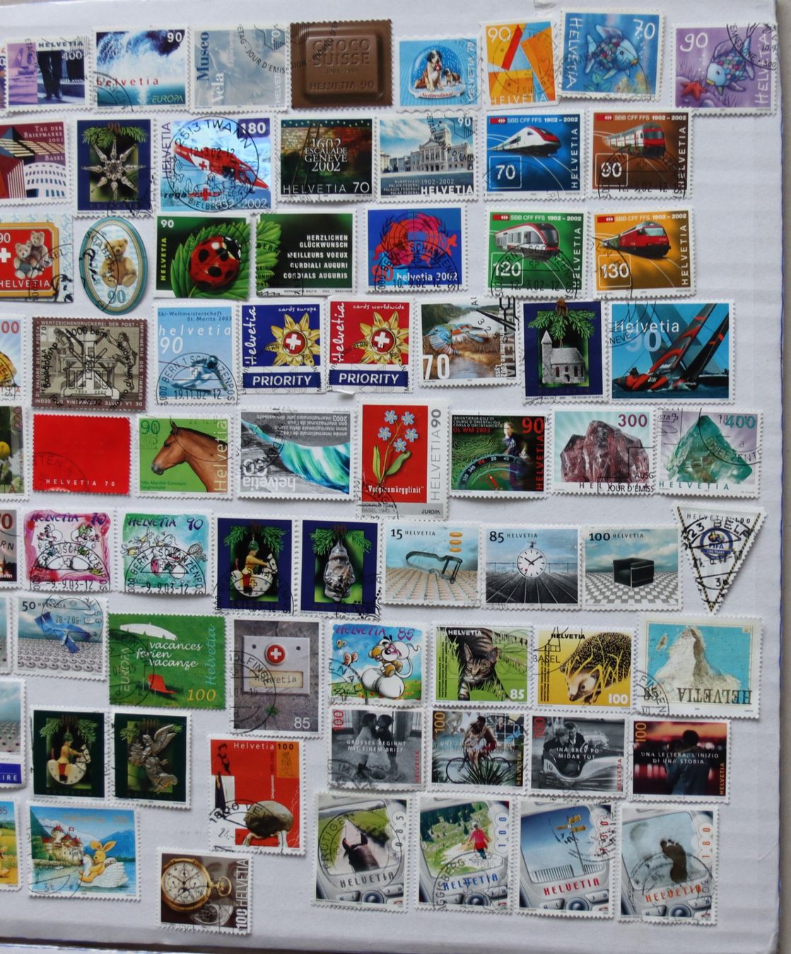Alle Briefmarken: Briefmarken CH 2001-2010 – Gebraucht aus Oberentfelden von lakipul 3