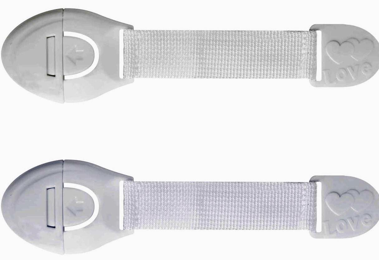 Lucchetti: 2xSchranksicherer vor Kinder 21 cm weiss – Nuovo e nell'imballaggio originale da St. Gallen venduto da schnaeppchen-preise 2