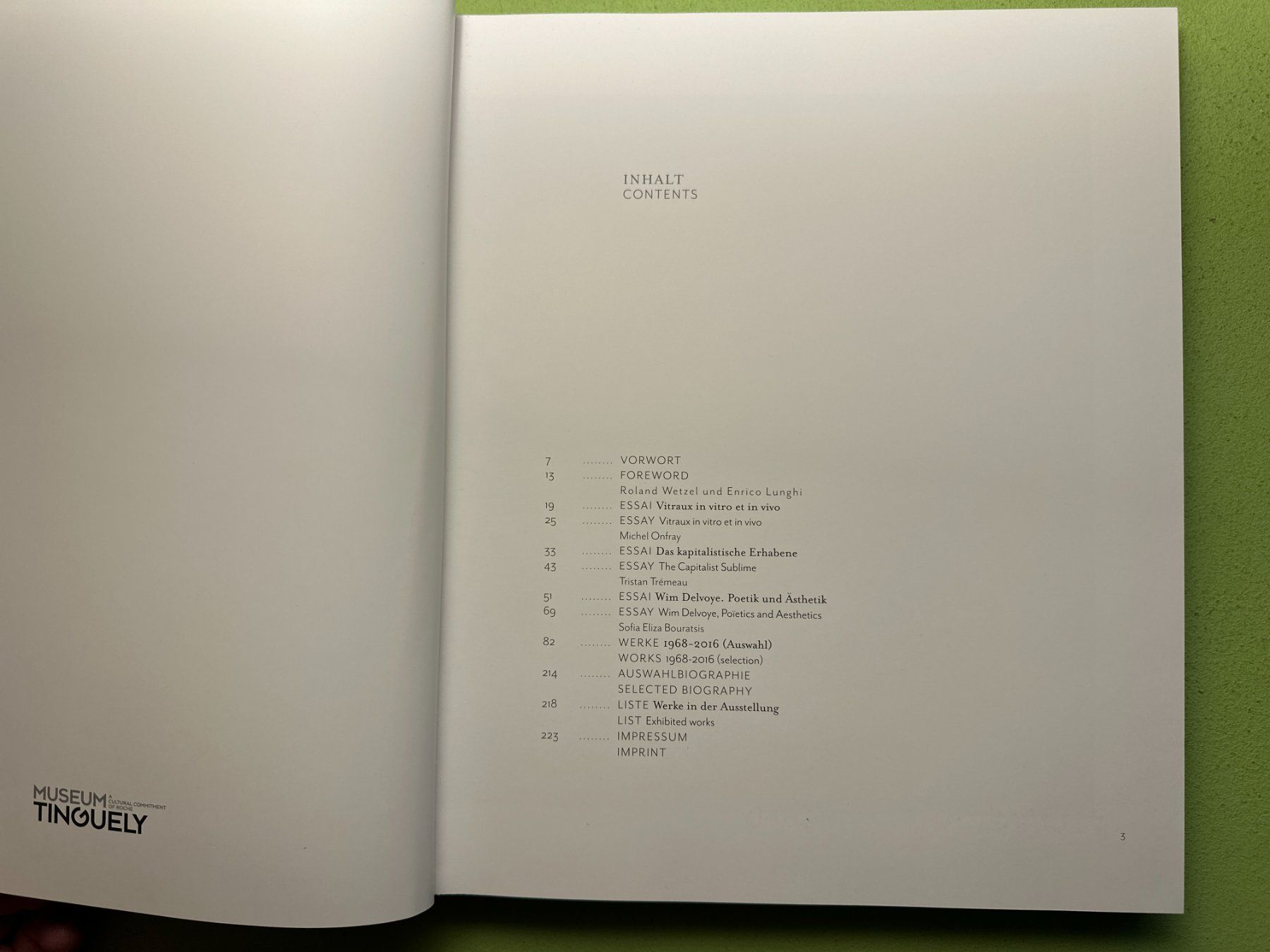 Libri: Wim Delvoye. Museum Tinguely Basel 2017 – Usato da Zürich venduto da allp 2