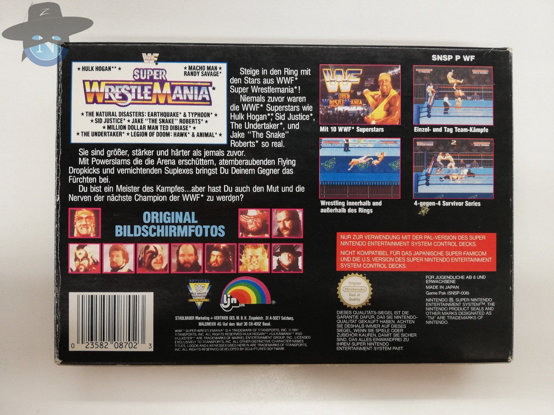 Nintendo Giochi: Super Wrestlemania / Super Nintendo SNES – Usato da St. Gallen venduto da zorro_dc 1