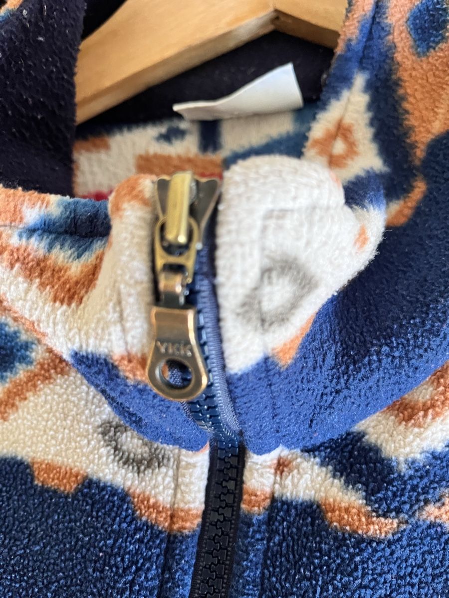 Pullover & Sweatshirts: Vintage Sergio Tacchini Fleece Jacket Patterned Size L  – Gebraucht aus Lausanne von Danash 6